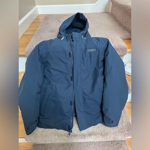 Heavy Duty thick Vineyard Vines insulated winter coat Size Medium Brand New Blue
